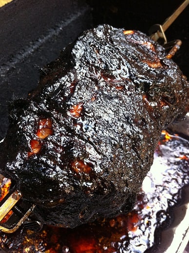 Pulled Pork With A Weber Genesis Rotisserie