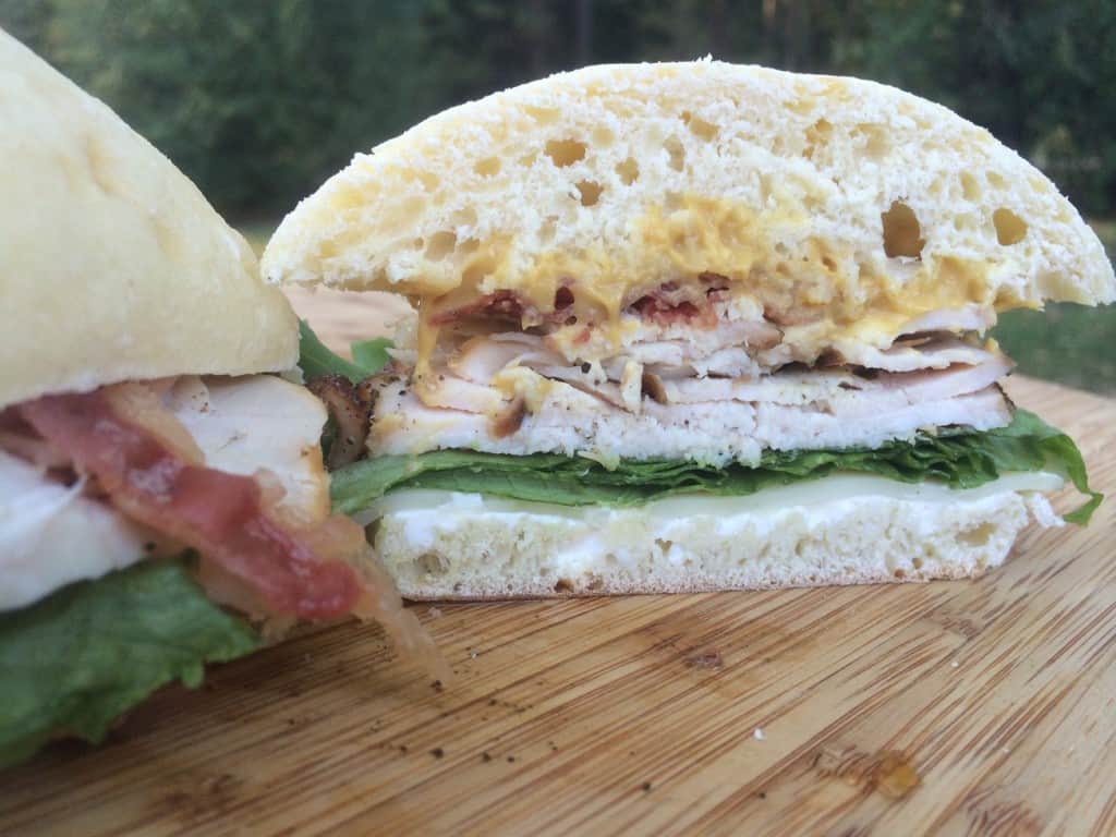 great smoked turkey sandwich