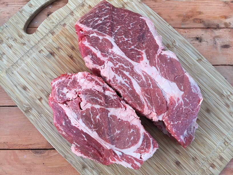 Chuck Roast With Lots Of Marbling