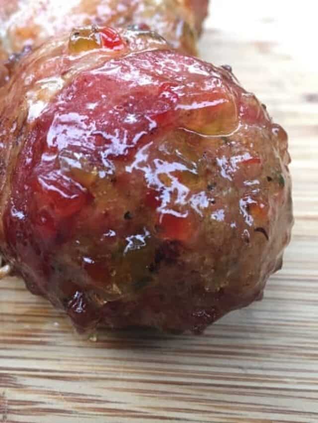 [AMAZING] BBQ Turkey Meatballs with Bacon Story