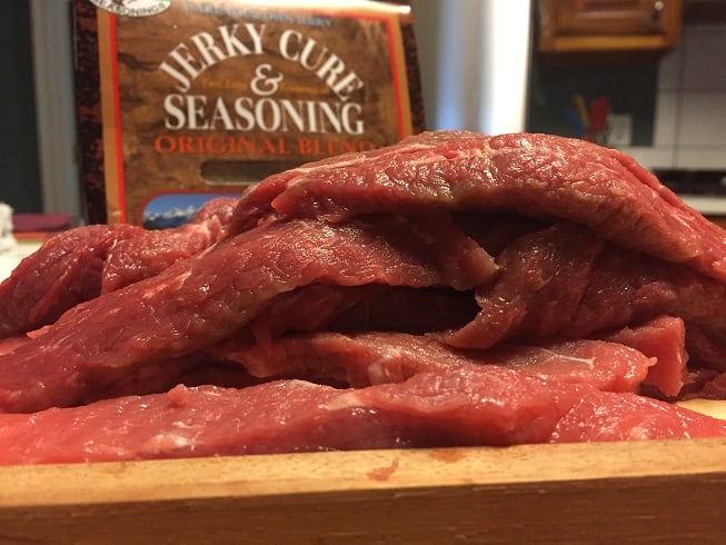 sliced beef with Seasoning