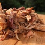 Sauced Pulled Pork from Loin