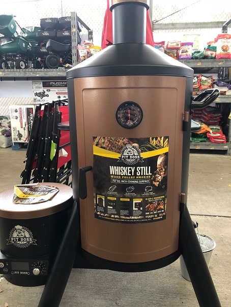 Whiskey Still Pellet Smoker by Pit Boss Review: No Thanks.