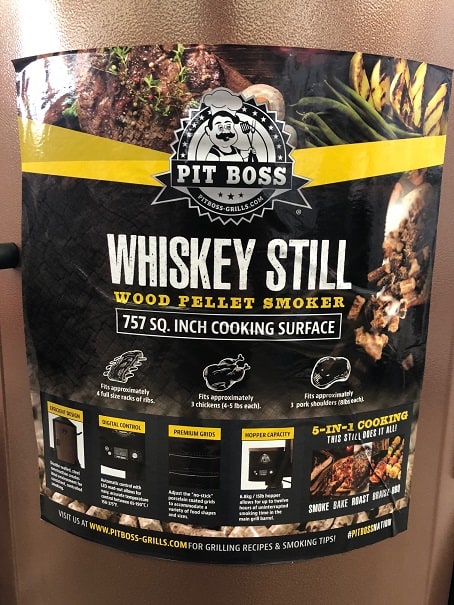 Whiskey Still Pellet Smoker by Pit Boss Review: No Thanks.