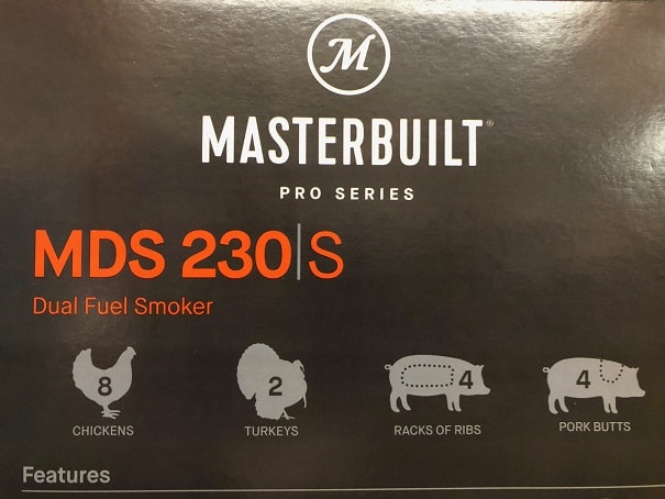 Dual Fuel Smoker Capacity