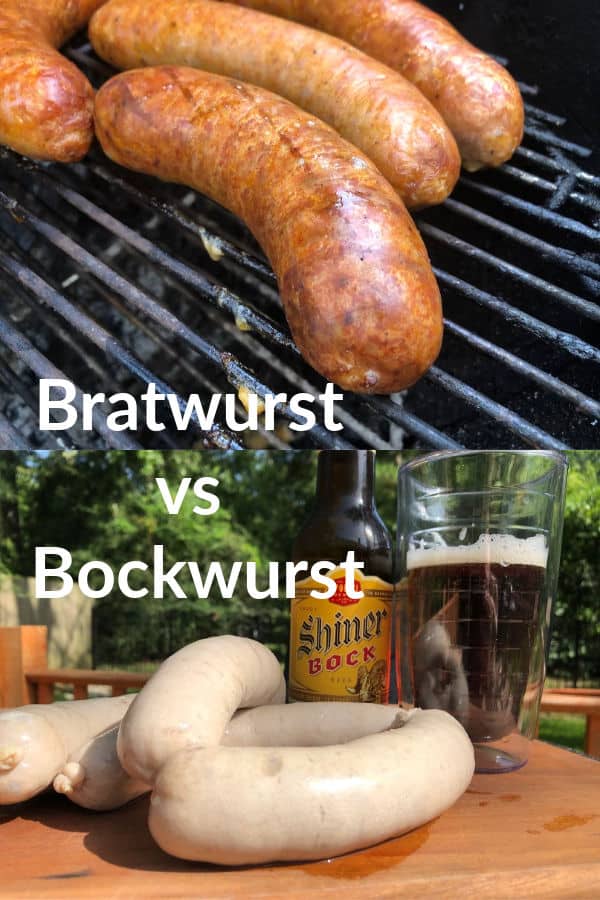 Bratwurst vs Bockwurst
