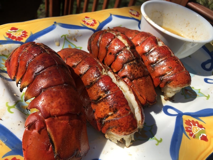 Lobster Off the Grill