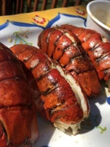 Lobster Off the Grill
