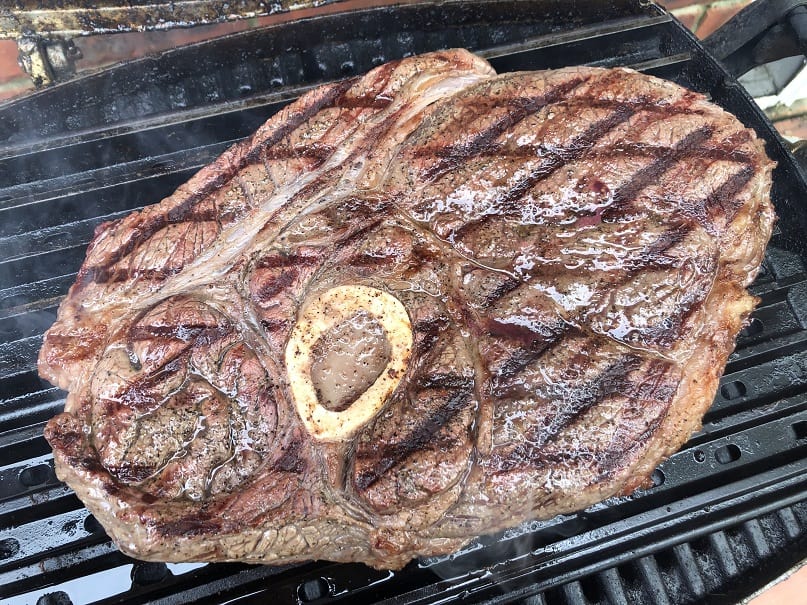 Tom and Jerry Steak on the Grill
