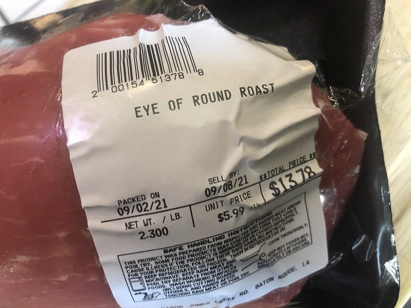 Eye of Round Roast Cost